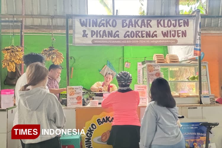 Festival Jajanan Pasar Kota Malang, Godaan Wingko Bakar dan Pisang Goreng di Pasar Klojen